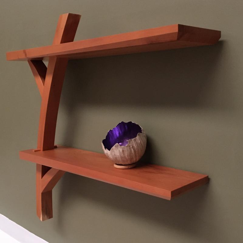 Sylvestris - Cantilevered Wall-hung Shelving | Daniel Lacey